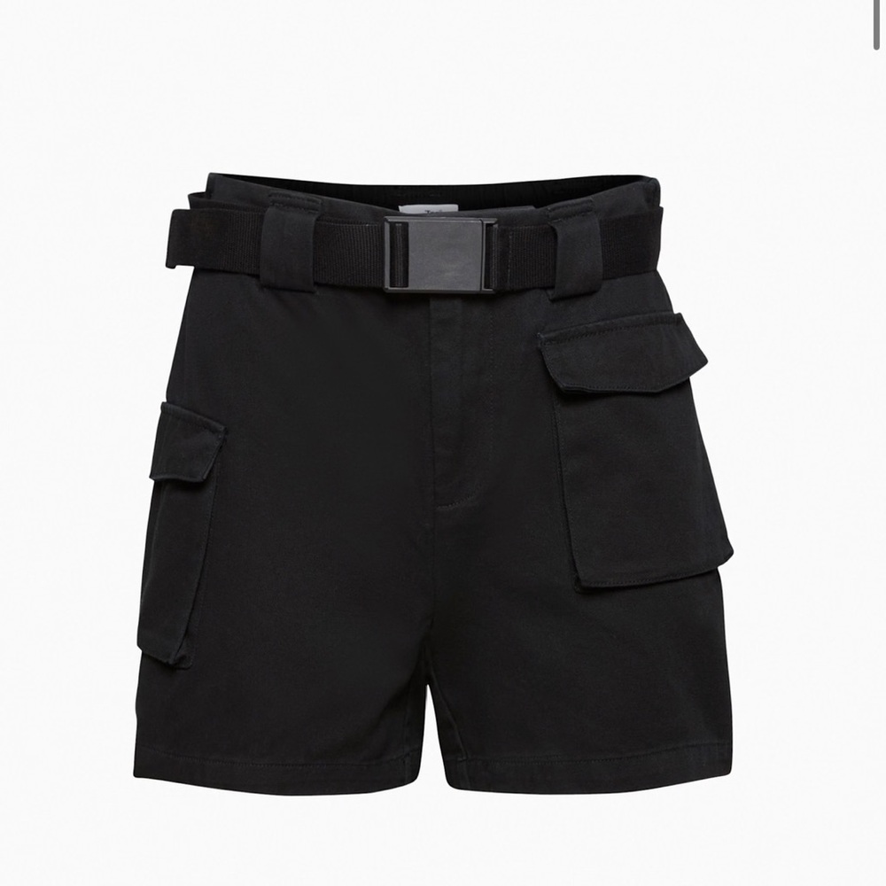 Tna Black Cargo Shorts
